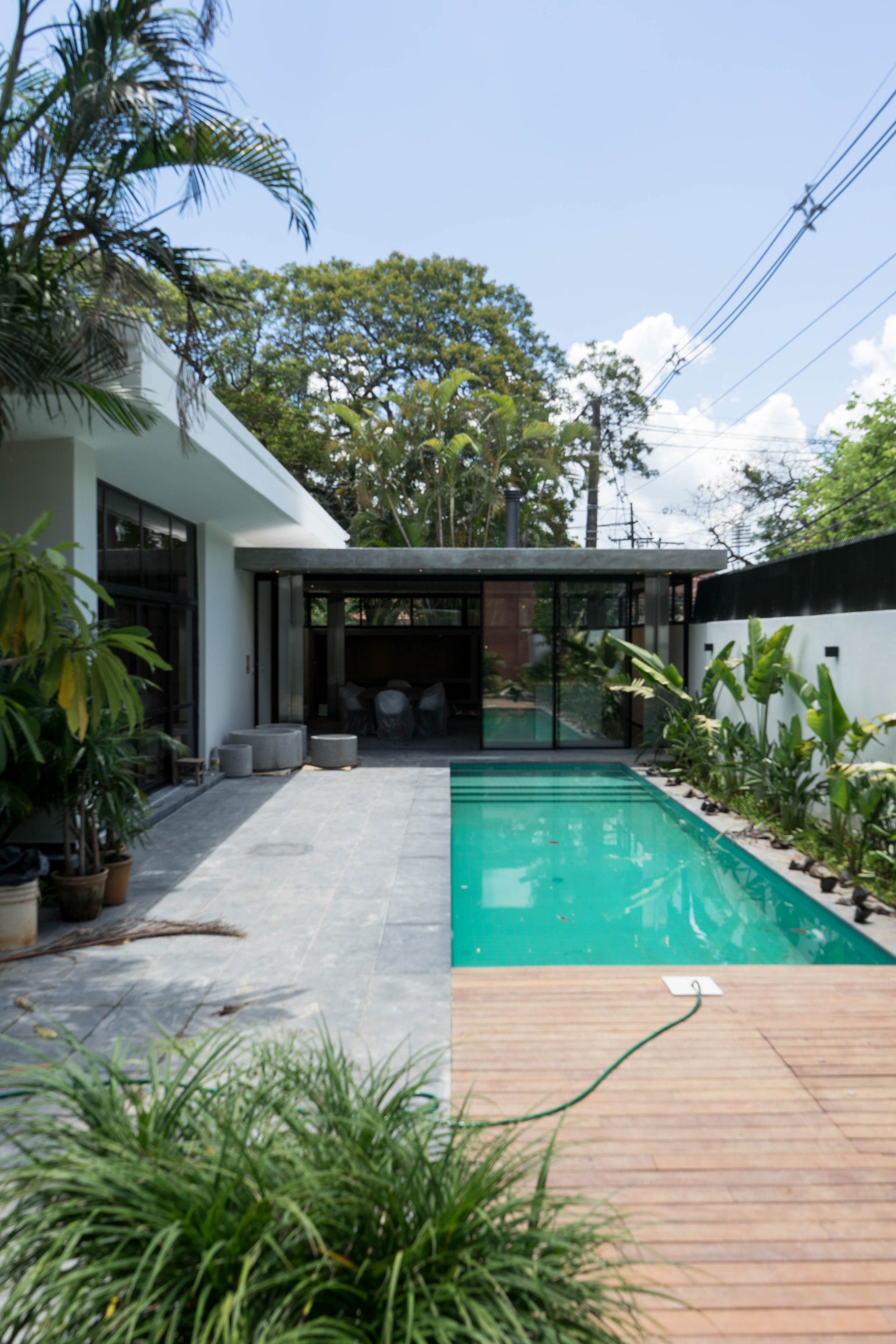 Villa avec piscine, Asuncion : isthme, architecture et urbanisme