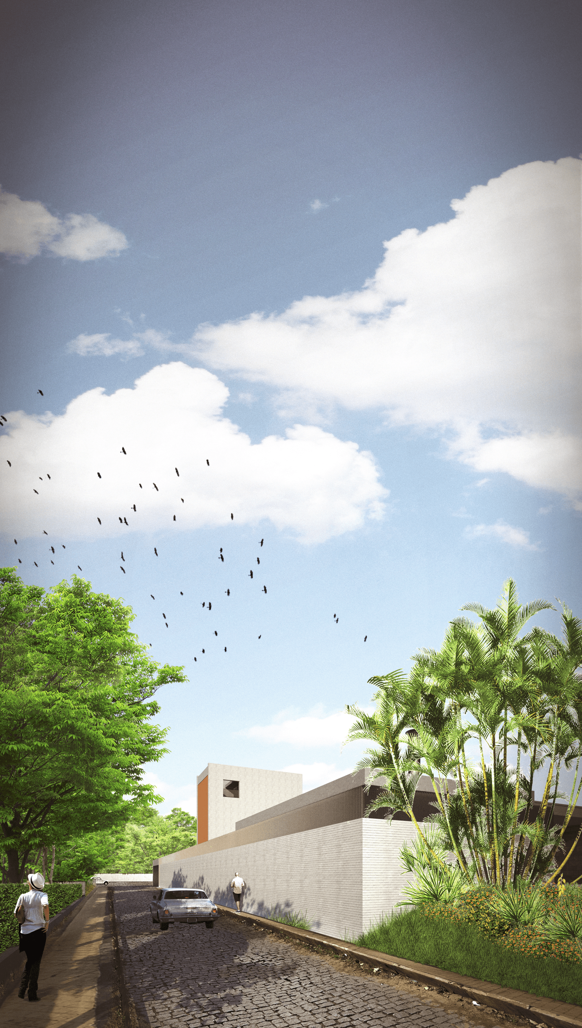 Villa avec piscine, Asuncion : isthme, architecture et urbanisme